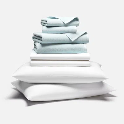 Brooklinen Classic Bed And Bath Bundle In Solid White