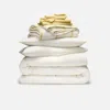 Brooklinen Classic Percale Dreamweave Hardcore Bundle In Solid White In White
