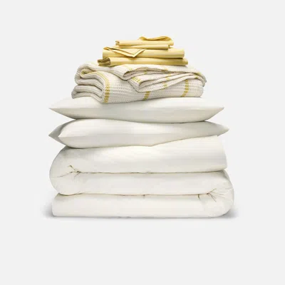Brooklinen Classic Percale Dreamweave Hardcore Bundle In Solid White