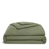 Brooklinen Classic Percale Duvet Cover, Full/queen In Fresh Moss