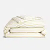 Brooklinen Classic Percale Duvet Cover Size Twin/twin Xl In G Stripe In Sky In Neutral