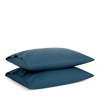 Brooklinen Classic Percale King Pillowcase Set In Blue