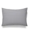 Brooklinen Classic Percale King Pillowcase Set In Greystripe