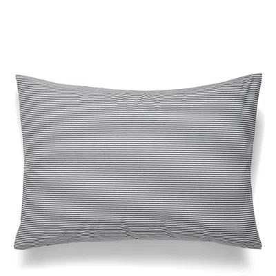 Brooklinen Classic Percale King Pillowcase Set In Greystripe