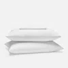 Brooklinen Classic Percale No Flat Sheet Set Bundle In White