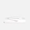 Brooklinen Classic Percale No Flat Sheet Set Size Cali King In Solid White In White