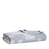Brooklinen Cotton Jacquard Matelasse Coverlet, Full/queen In Indigo