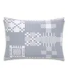 Brooklinen Cotton Jacquard Matelasse King Sham Set In Indigo