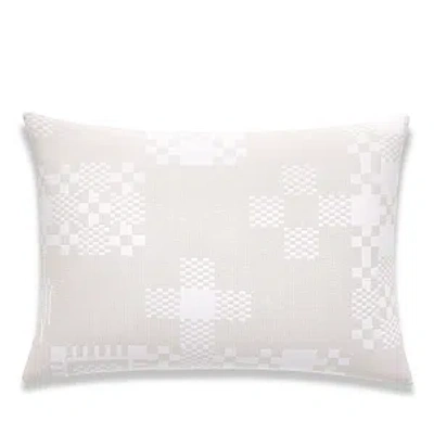 Brooklinen Cotton Jacquard Matelasse Standard Sham Set In Ecru