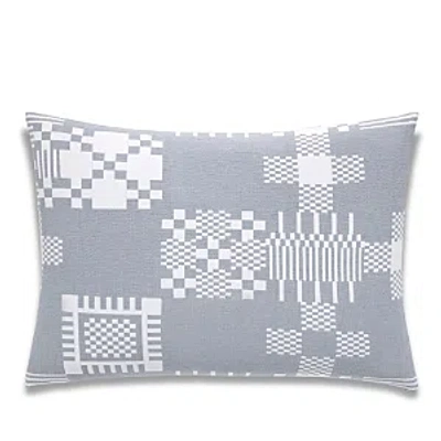 Brooklinen Cotton Jacquard Matelasse Standard Sham Set In Indigo