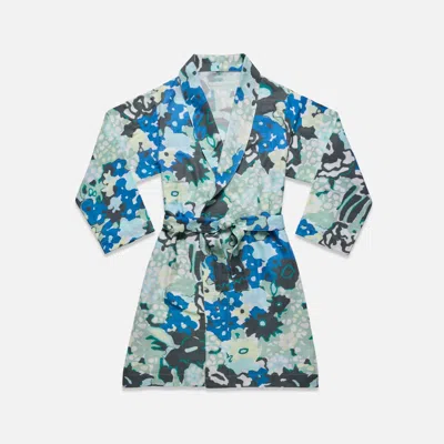 Brooklinen Cotton Shorty Robe In Green