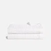 Brooklinen Dreamweave Waffle Bath Sheets In White In White