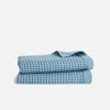 Brooklinen Dreamweave Waffle Bath Towels In Ocean In Blue