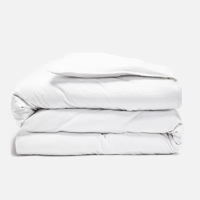 Brooklinen Heathered Cashmere Duvet Cover In White