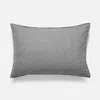Brooklinen Heathered Cashmere Pillowcase Set Size Euro In Charcoal In Gray