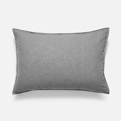 Brooklinen Heathered Cashmere Pillowcase Set Size Euro In Charcoal In Gray