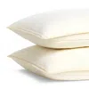 Brooklinen Lightweight Cotton Quilted King Sham Set In Cream