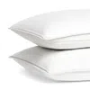 Brooklinen Lightweight Cotton Quilted Standard Sham Set In White