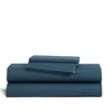 Brooklinen Luxe Sateen Core Sheet Set, Full In Abyss