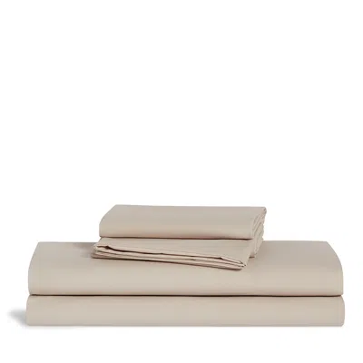 Brooklinen Luxe Sateen Core Sheet Set, Full In Pebble