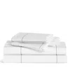 Brooklinen Luxe Sateen Core Sheet Set, Full In Windowpane