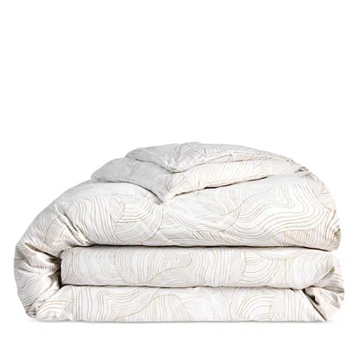 Brooklinen Luxe Sateen Duvet Cover, King/cali King In Gray