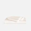 Brooklinen Luxe Sateen No Flat Sheet Set Size Twin In Cream In White