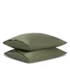 Brooklinen Luxe Sateen Standard Pillowcase Set In Fresh Moss