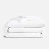 Brooklinen Micro Waffle Duvet Cover Size King/cali King In White In White