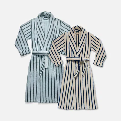Brooklinen Mine And Yours Super-plush Robe Bundle In Multi