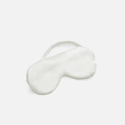 Brooklinen Mulberry Silk Eyemask In Ivory In White