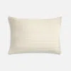 Brooklinen Organic Cotton Sham Set Size Standard In Vanilla In White