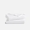 Brooklinen Plush Turkish Cotton Bath Sheets In White In White