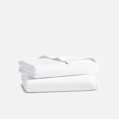 Brooklinen Plush Turkish Cotton Bath Towels In White