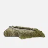 Brooklinen Prism Alpaca Throw Blanket In Lichen In Green