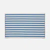 Brooklinen Reversible Looped Bath Mat In Adobe And Cobalt In Blue