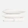Brooklinen Ribbed Matelasse Quilt Set Size King/cali King In White In White