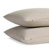 Brooklinen Ribbed Matelasse Standard Sham, Set Of 2 In Driftwood