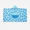 Brooklinen Sesame Street® Hooded Bath Towel In Cookie Monster In Blue
