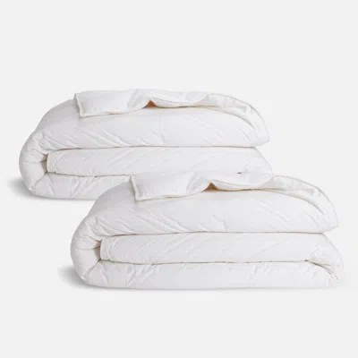 Brooklinen Set Of 2 Comforter Bundle In White