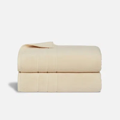 Brooklinen Super-plush Turkish Cotton Bath Sheets In Vanilla In Neutral