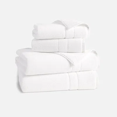 Brooklinen Super-plush Turkish Cotton Bath Towel Bundle In White