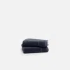 Brooklinen Super-plush Turkish Cotton Washcloths In Graphite In Blue