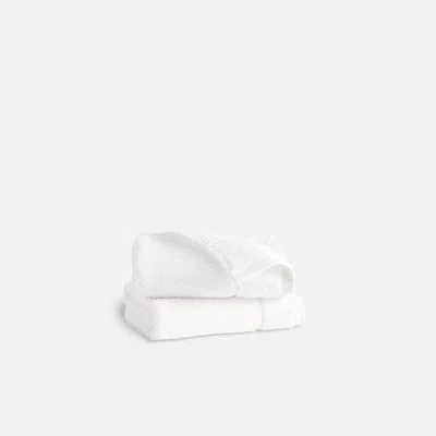 Brooklinen Super-plush Turkish Cotton Washcloths In White
