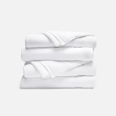 Brooklinen Super-plush Set Of 4 Bath Towel Bundle In White