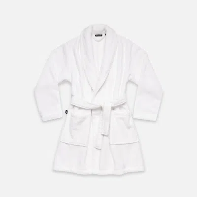 Brooklinen Super-plush Shorty Robe In White