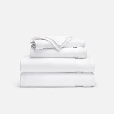 Brooklinen Super-plush Turkish Cotton Bath Sheet Bundle In White