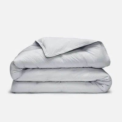 Brooklinen Washed Classic Percale Comforter In Gray