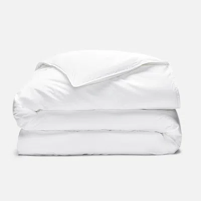 Brooklinen Washed Classic Percale Duvet Cover In White