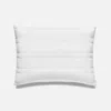 Brooklinen Washed European Linen Quilted Sham Set Size King In White In White